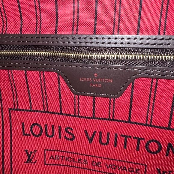 ❤️ sold ❤️ NEW Louis Vuitton Neverfull GM in Damier Ebene - Picture 5 of 14